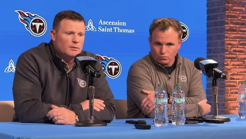 Chad Brinker and Mike Borgonzi