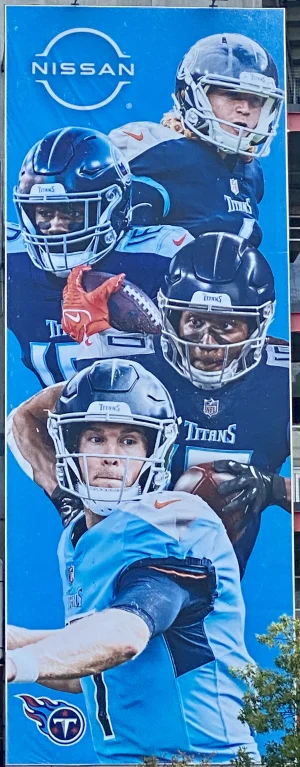 Nissan Stadium Banner