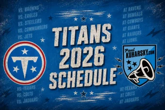 Tennessee Titans 2026 Schedule