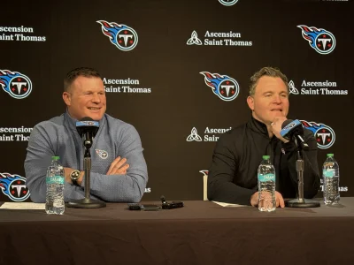 Chad Brinker and Mike Borgonzi