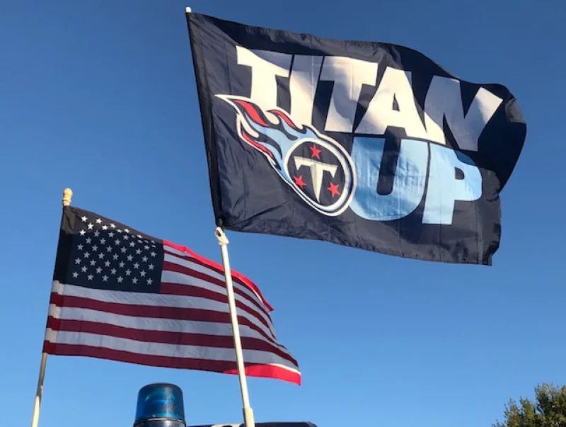 Titan Up Flag
