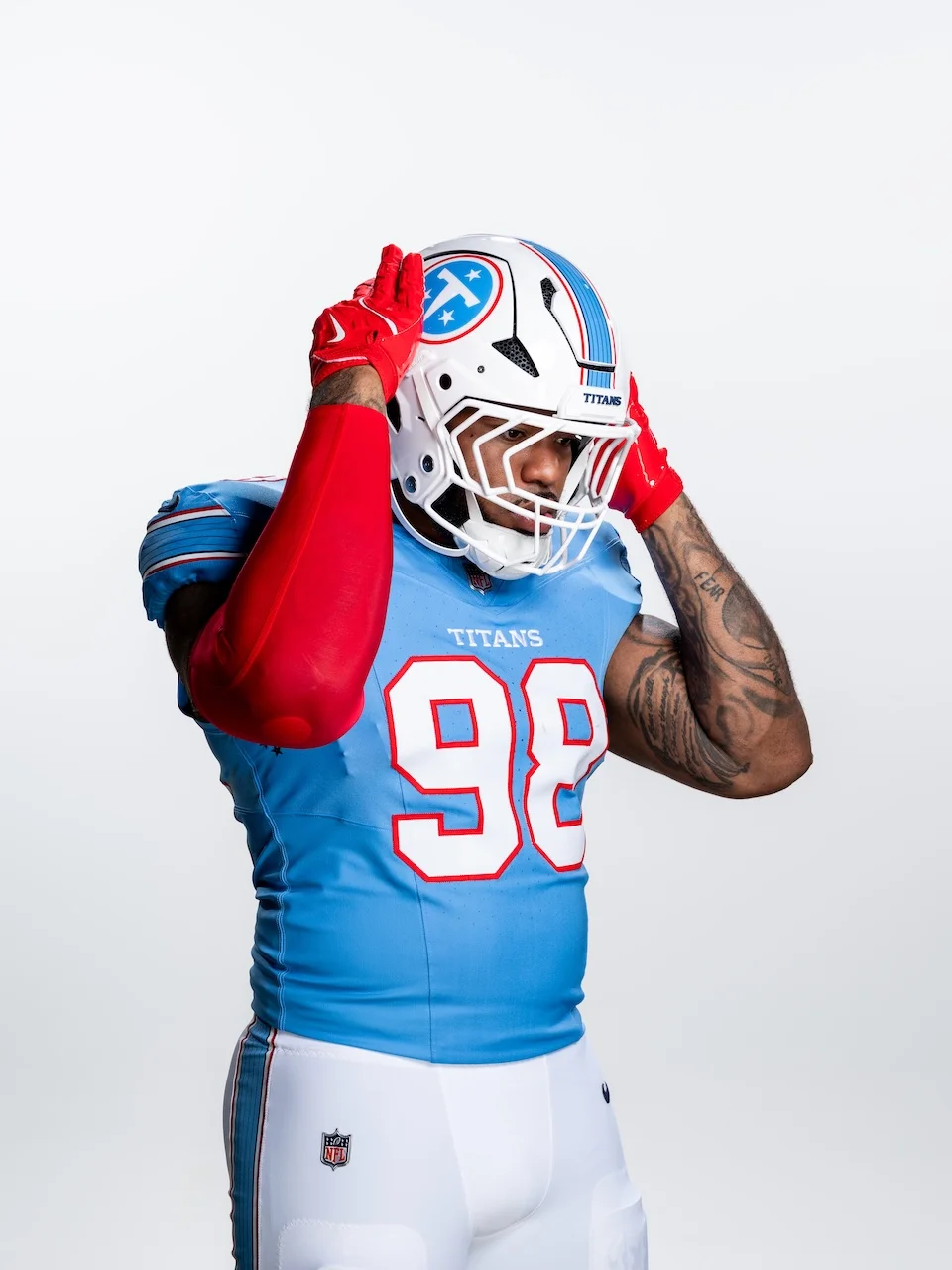 Titans new uniform Jeffery Simmons