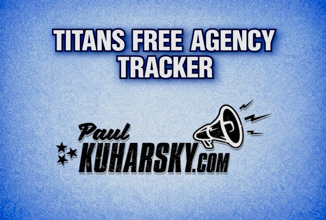 Titans Free Agency Tracker: Every Tennessee Titans Signing and Departure