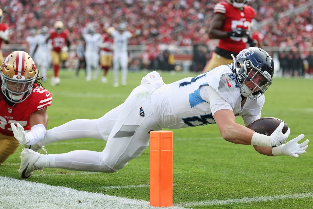 Why Gunnar Helm Is Becoming the Titans’ Most Reliable Target